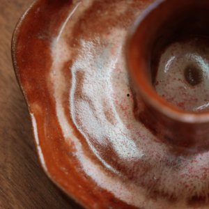 Castiçal de Cerâmica Artesanal Botão